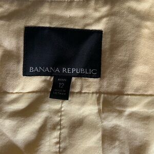 Banana Republic Light Tan Blouse